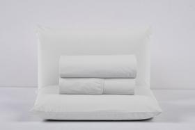 Lençol Cama Box Solteiro 200 Fios 3 Peças Conjunto com Virol 100% Algodão