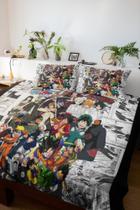 Lençol Cama Casal Animes Favoritos Anime Naruto Otaku