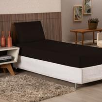 Lençol Cama de Solteiro 170 Fios Premier Com Elástico (Várias Cores)-102