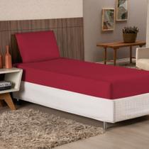 Lençol Cama de Solteiro Com Elástico Premier 170 Fios 1,88m x 0,88m