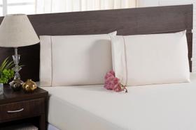 Lençol Cama King 100% Algodão Com Elástico Palha 3 Peças Lençol Cama King 100% Algodão Com Elástico Palha 3 Peças