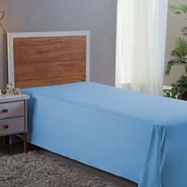 Lençol Cama Solteiro Sem Elástico 400 Fios Avulso Toque Macio Lindo