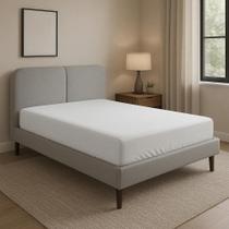 Lençol Cama Viúva Avulso Com Elástico 100% Algodão 200 Bran Lençol Cama Viúva Avulso Com Elástico 100% Algodão 200 Bran