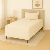 Lencol Capa Luva Box Conjugado Micropercal Solteiro 2 Pe Beg