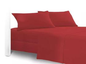 Lençol Casal 3 Peças Para Cama Box Luxo Temos Todas As Cores