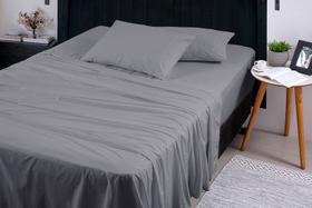 Lençol Casal 3 Peças Percal 400 Fios 100% Algodão Lençol Casal 3 Peças Percal 400 Fios 100% Algodão