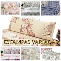 Lençol Casal 4 Peças Estampas Variadas Charmoso - gaby doces e enxovais