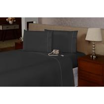 Lençol Casal 40cm Avulso Com Elastico Percal 180 Fios
