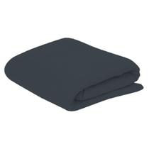 Lençol Casal com Elastico em Malha 100% Algodão Avulso - Preto