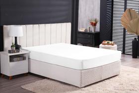 Lençol Casal com Elástico para Cama Box com 30 de Altura 180 fios 100% Algodão