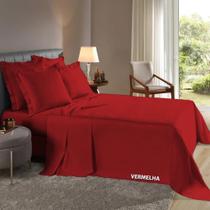 Lençol Casal de Cima c/ Bainha Percal Flex 400 Fios Toque Acetinado