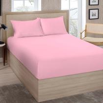 Lençol casal elastico 100% Algodão