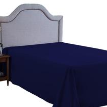 Lençol Casal Padrão 400 Fios Poliéster Sem Elástico Revenda