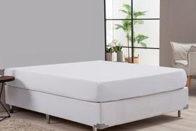 Lençol Casal Padrão Azul Para Hotel Algodão Avulso