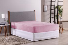 Lençol Casal Padrão Com Elástico Para Cama Box Plush Mantinha Macio Avulso Lençol Casal Padrão Com Elástico Para Cama Box Plush Mantinha Macio Avulso