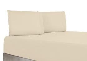 Lençol Casal Queen 3 Peças 400 Fios Ponto Palito