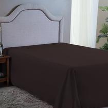 Lençol Casal QUEEN 400 Fios Barato Sem Elástico Cama Box Toque Macio Barato