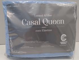 Lençol Casal Queen Avulso 100% algodão percal 200 fios com elastico