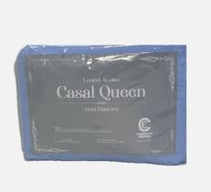 Lençol Casal Queen Avulso 100% algodão percal 200 fios com elastico - Carbinatto Enxovais