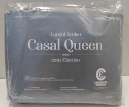Lençol Casal Queen Avulso 100% algodão percal 200 fios com elastico