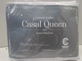 Lençol Casal Queen Avulso 100% algodão percal 200 fios com elastico - Carbinatto Enxovais