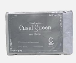 Lençol Casal Queen Avulso 100% algodão percal 200 fios com elastico - Carbinatto Enxovais