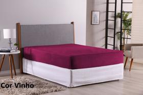 Lençol Casal Queen Size Mantinha Flannel Manta Plush com Elasticos