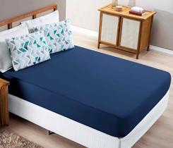 Lençol Casal Super King 3 Peças C/ Elástico Grande Quality