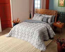 Lençol Casal Teka Crystal 4 Peças 100% Algodão