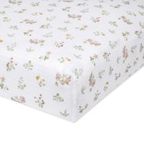 Lençol com elástico Aden + anais Essentials 132x72 cm Musselina de algodão