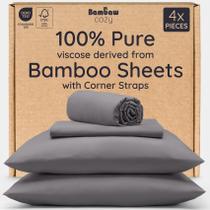 Lençol com Elástico Bambaw Queen 100% Viscose de Bambu Refrescante 40 cm Lençol com Elástico Bambaw Queen 100% Viscose de Bambu Refrescante 40 cm