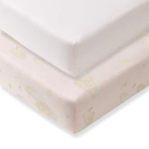 Lençol com elástico Burt's Bees Baby de algodão orgânico 71x132 cm