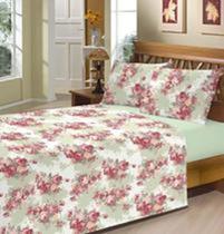 Lençol com elástico Camesa casal avulso estampado 1,38m x 1,88m x 20cm ESTAMPAS VARIADAS