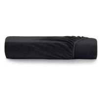 Lençol com Elástico Casal Altenburg Blend Plush - Preto