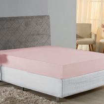 Lençol com Elástico Casal Nobre Viúva 1 Peça 30cm de Altura Malha 100% Algodão - Rosa Lençol com Elástico Casal Nobre Viúva 1 Peça 30cm de Altura Malha 100% Algodão - Rosa