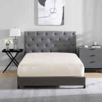 Lençol com elástico Cathay Home Twin Plush Fur 100% microfibra Lençol com elástico Cathay Home Twin Plush Fur 100% microfibra