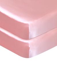 Lençol com elástico Coldwind Satin Baby Soft Silky 132x71x20 cm rosa Lençol com elástico Coldwind Satin Baby Soft Silky 132x71x20 cm rosa