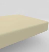 Lençol com Elástico Liso para Berço Americano Amarelo - Bambi