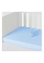 Lençol com Elástico para Berço Laço Bebê Marshmallow