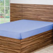Lençol com Elástico Queen Vapt-Vupt Azul 1 Peça Lençol com Elástico Queen Vapt-Vupt Azul 1 Peça