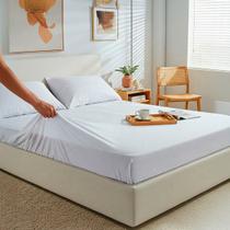 Lençol com Elástico Tecido Macio