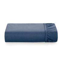Lençol com Elástico Tom Solteiro - Marinho - Karsten Lençol com Elástico Tom Solteiro - Marinho - Karsten