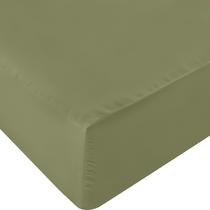 Lençol com elástico Utopia Bedding Queen Olive Microfiber
