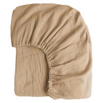 Lençol com Elástico YASMENG Full 100% Algodão Muselina Bolso de 40 cm Lençol com Elástico YASMENG Full 100% Algodão Muselina Bolso de 40 cm