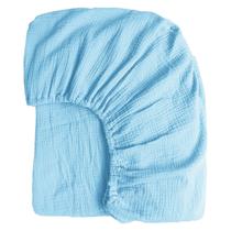 Lençol com Elástico YASMENG King 100% Algodão Muselina 40 cm de Profundidade