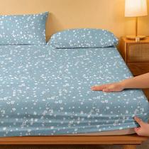 Lençol Com Estampado Sortido 400 Fios Percal 3 Peças Toque Macio