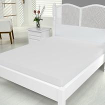 Lençol de Baixo Aquarela Micropercal Solteiro com Elástico 1 Peça 200 Fios 100% Poliéster - Branco Lençol de Baixo Aquarela Micropercal Solteiro com Elástico 1 Peça 200 Fios 100% Poliéster - Branco
