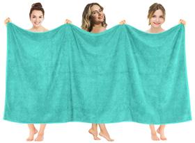 Lençol de banho American Soft Linen Oversize 100% algodão 600GSM