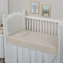 Lençol de Bebê Americano Avulso Percal 300 Fios 100% Algodão Montessoriana 01 Peça