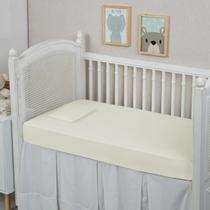 Lençol de Bebê Americano Avulso Percal 300 Fios 100% Algodão Montessoriana 01 Peça